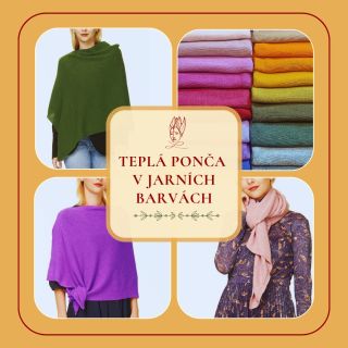 🌸 Jaro je tady! Obleč se do jeho barev 🌸 Sluneční paprsky pomalu nabírají na síle, ale chladná rána a večery nám stále...