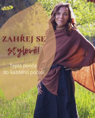 🍂 Podzim je tady a s ním i chladná rána a večery! Zahřej se stylově! 🍂 Objev naši kolekci teplých ponč, která Tě zahřejí a...